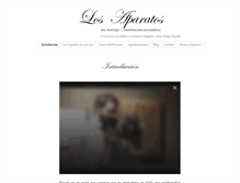 Tablet Screenshot of losaparatos.ludic.cc