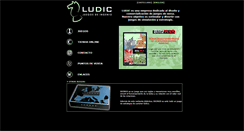 Desktop Screenshot of ludic.net