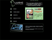 Tablet Screenshot of ludic.net